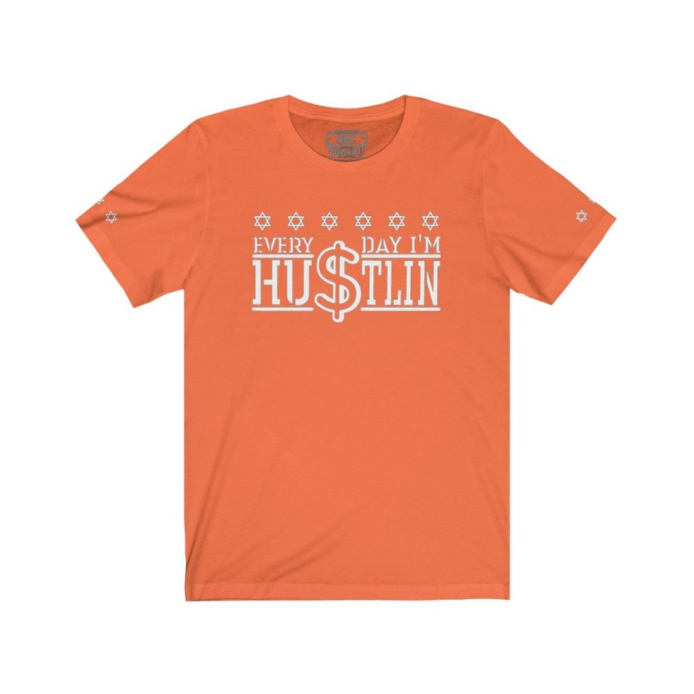 SBC Hustlin Short Sleeve Orange Tee